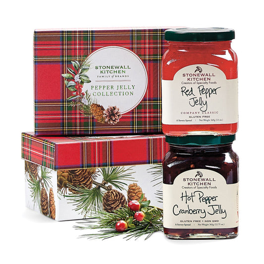 Stonewall Kitchen Holiday 2023 Pepper Jelly Collection Gift