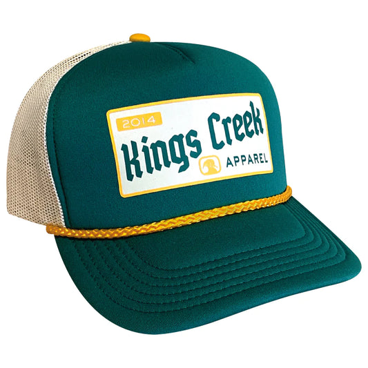 Kings Creek Apparel All Gas Hat, Teal