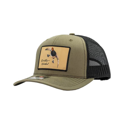 East Coast Waterfowl Vintage Red Head Patch Hat