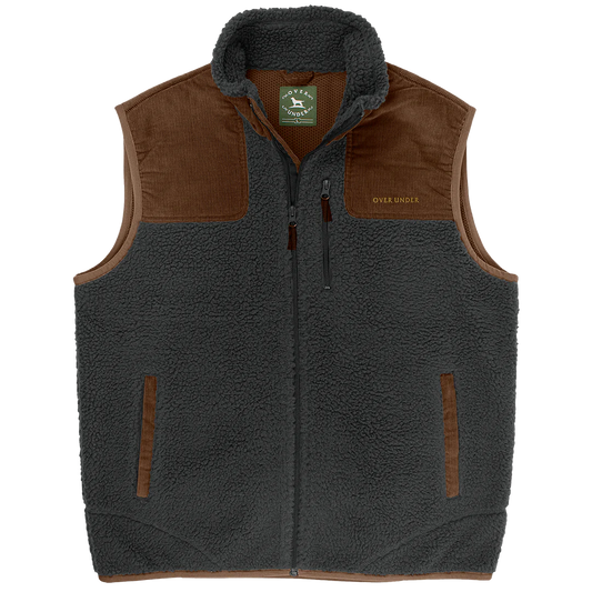 Over Under King's Canyon Vest- Charcoal/ Bison