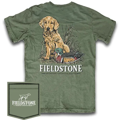 Fieldstone Youth Retriever Puppy and Duck, Moss