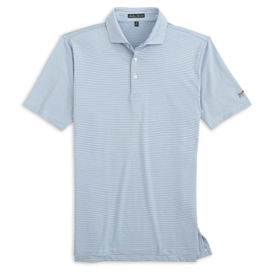 Southern Point Youth Hinton Stripe, White- Dusty Blue