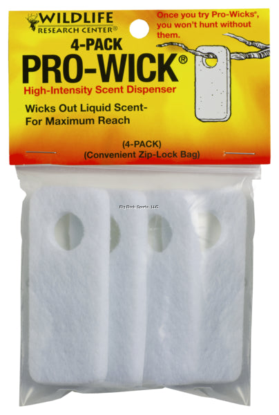 Wildlife Research 370 Pro-Wick Scent Dispersal 4pack