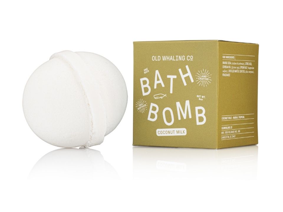 Old Whaling Co Coconut Milk Bath Bomb
