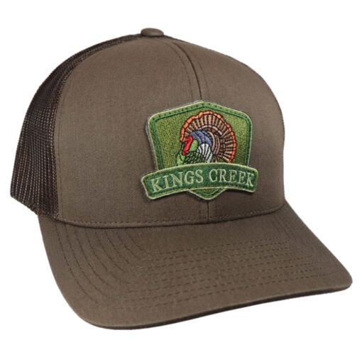 Kings Creek Apparel Turkey Brown Patch Hat